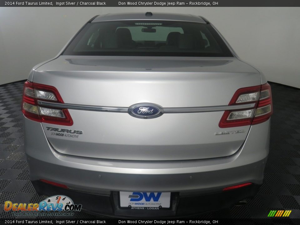 2014 Ford Taurus Limited Ingot Silver / Charcoal Black Photo #17