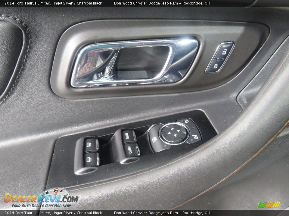 2014 Ford Taurus Limited Ingot Silver / Charcoal Black Photo #21
