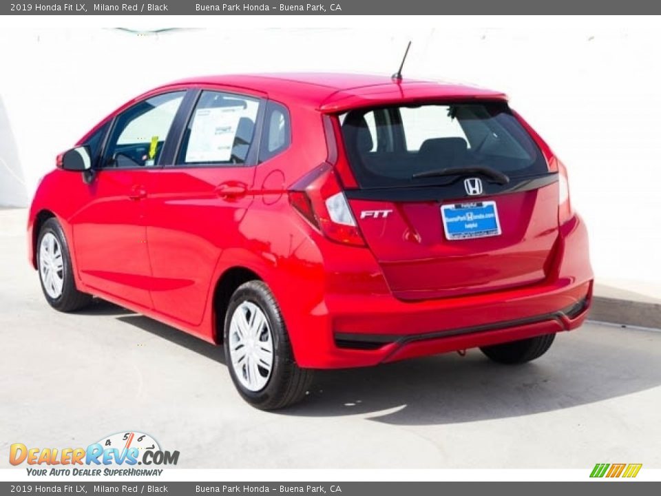 2019 Honda Fit LX Milano Red / Black Photo #2