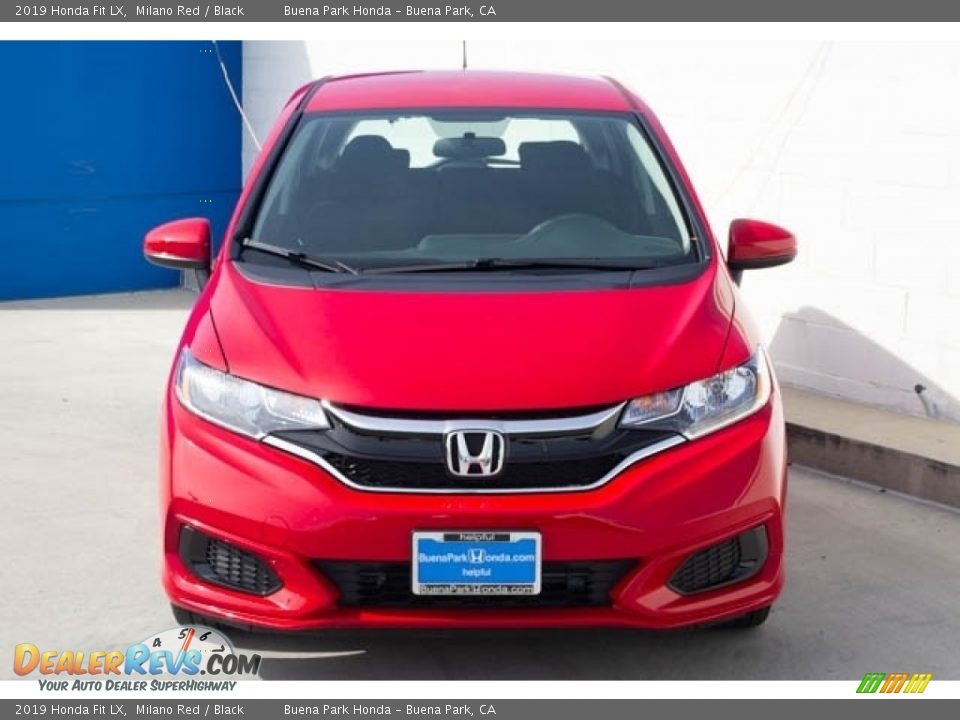 2019 Honda Fit LX Milano Red / Black Photo #3