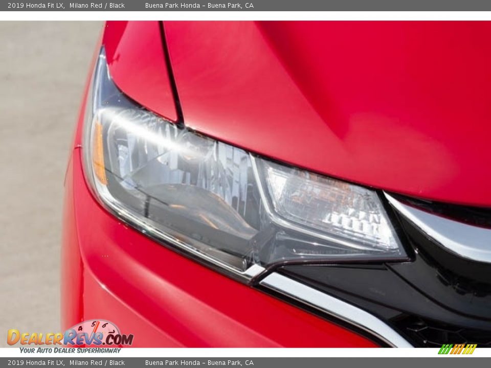 2019 Honda Fit LX Milano Red / Black Photo #4