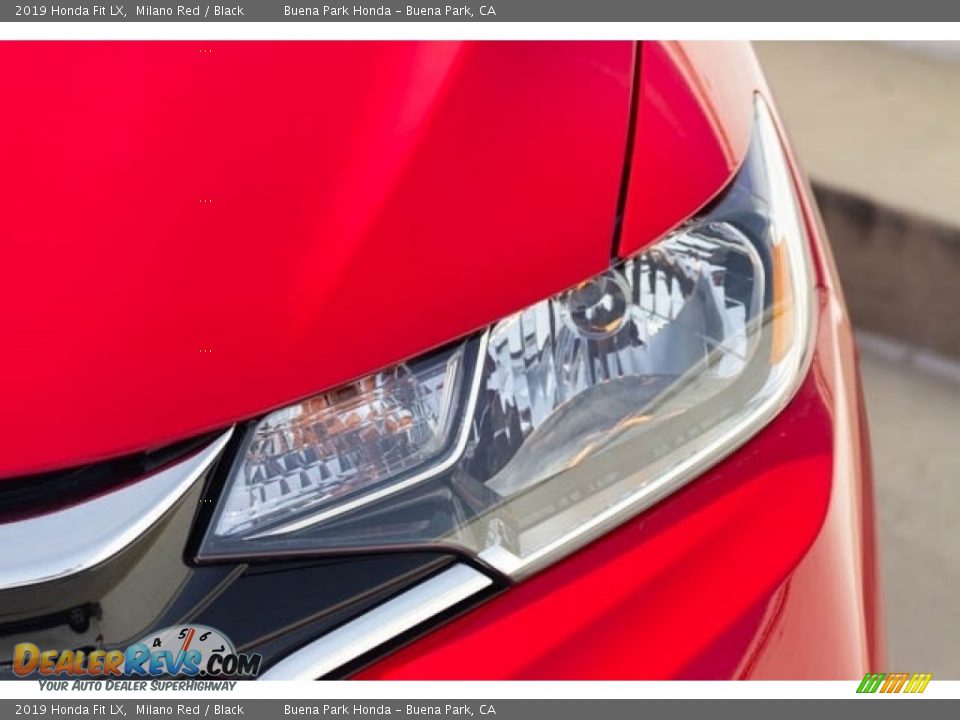 2019 Honda Fit LX Milano Red / Black Photo #5