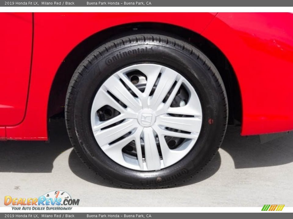 2019 Honda Fit LX Milano Red / Black Photo #11