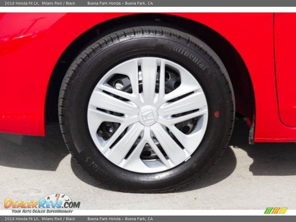 2019 Honda Fit LX Milano Red / Black Photo #13