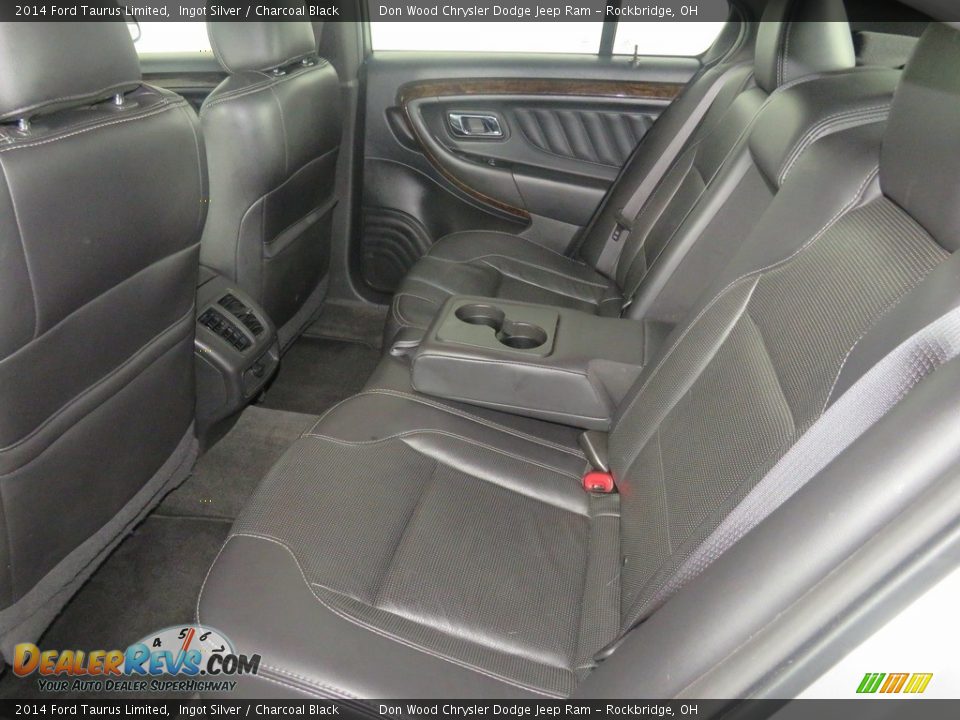 2014 Ford Taurus Limited Ingot Silver / Charcoal Black Photo #36