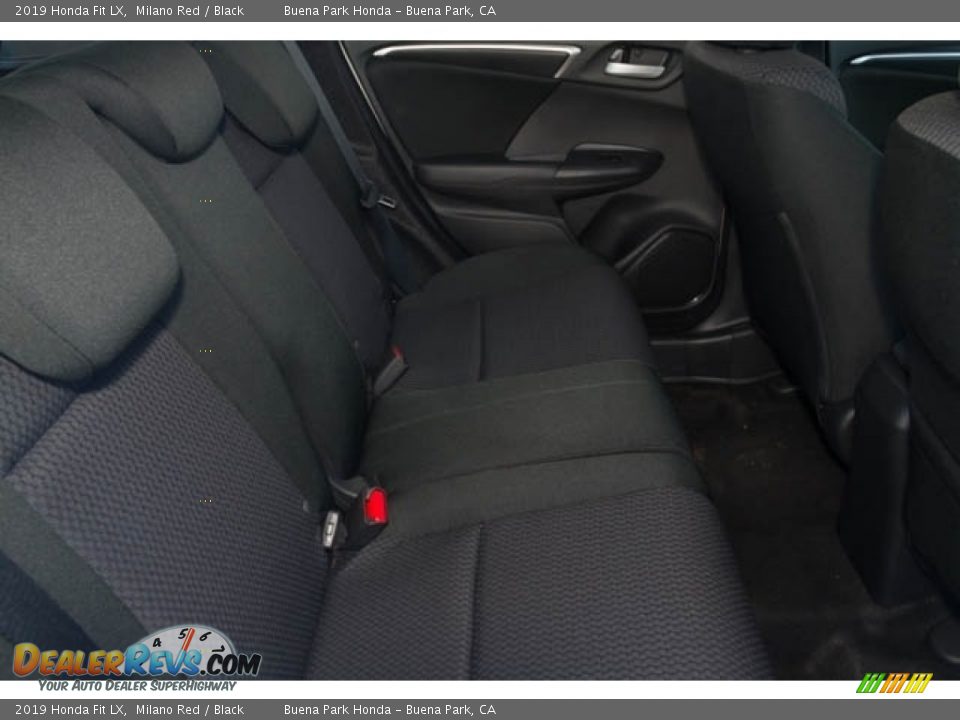 2019 Honda Fit LX Milano Red / Black Photo #25