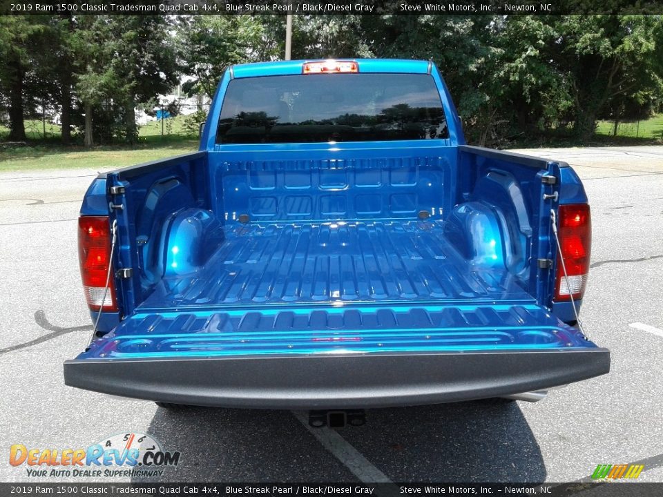 2019 Ram 1500 Classic Tradesman Quad Cab 4x4 Blue Streak Pearl / Black/Diesel Gray Photo #12