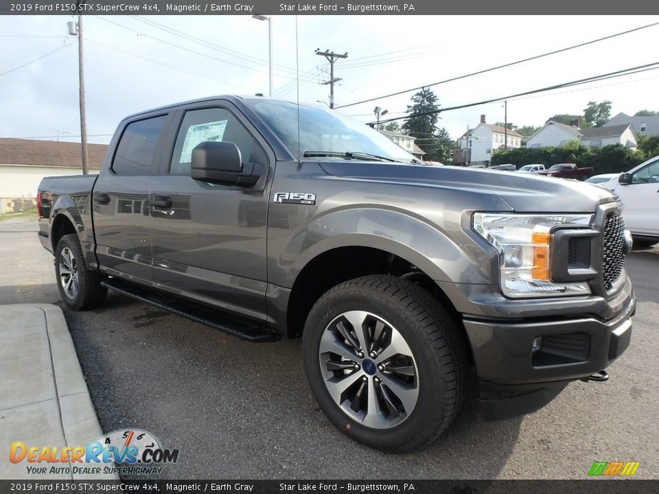 2019 Ford F150 STX SuperCrew 4x4 Magnetic / Earth Gray Photo #3