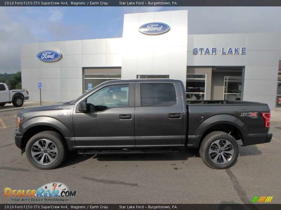2019 Ford F150 STX SuperCrew 4x4 Magnetic / Earth Gray Photo #8