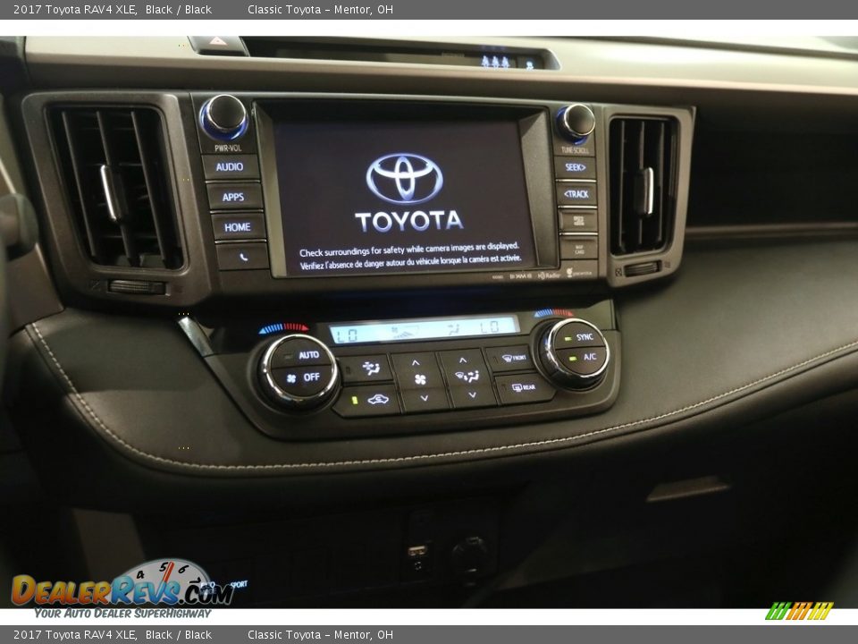 2017 Toyota RAV4 XLE Black / Black Photo #9
