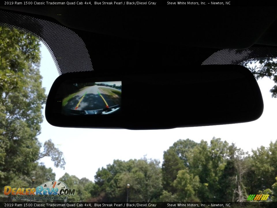 2019 Ram 1500 Classic Tradesman Quad Cab 4x4 Blue Streak Pearl / Black/Diesel Gray Photo #23