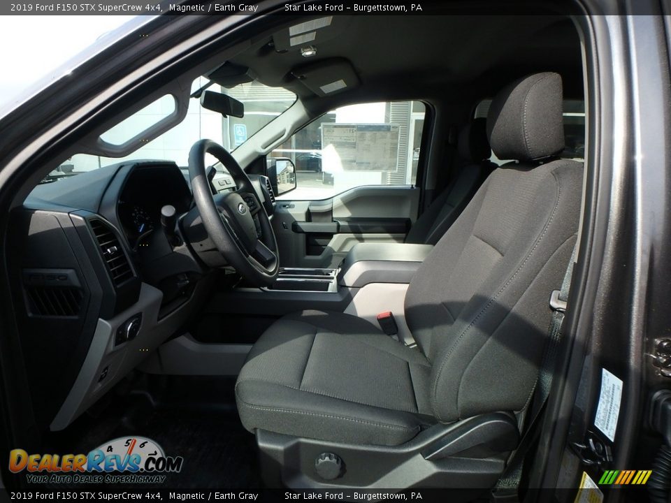 2019 Ford F150 STX SuperCrew 4x4 Magnetic / Earth Gray Photo #10