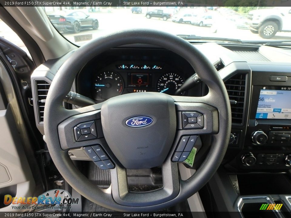 2019 Ford F150 STX SuperCrew 4x4 Magnetic / Earth Gray Photo #15