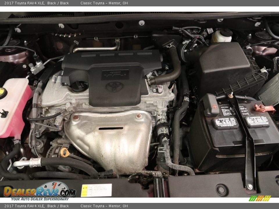 2017 Toyota RAV4 XLE Black / Black Photo #19