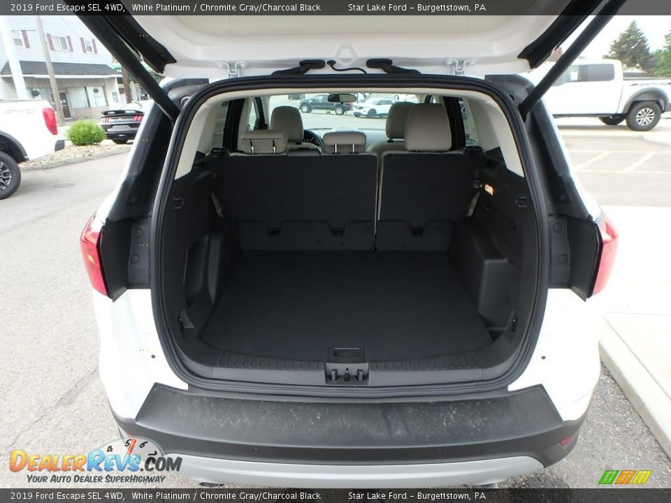 2019 Ford Escape SEL 4WD White Platinum / Chromite Gray/Charcoal Black Photo #7