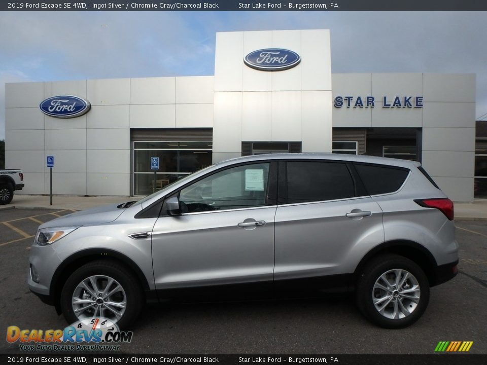 2019 Ford Escape SE 4WD Ingot Silver / Chromite Gray/Charcoal Black Photo #1