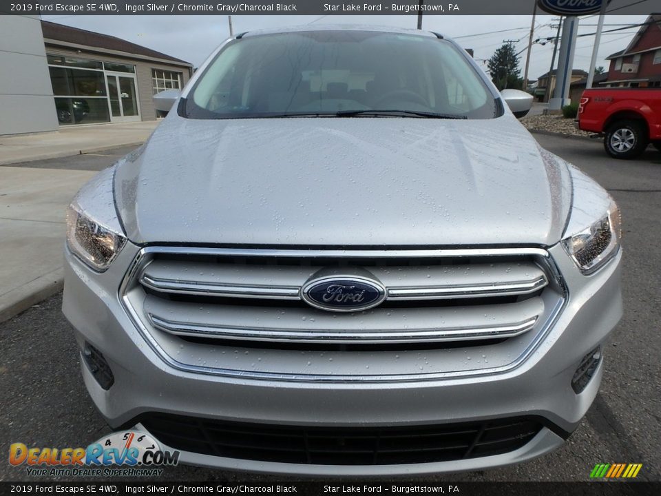 2019 Ford Escape SE 4WD Ingot Silver / Chromite Gray/Charcoal Black Photo #2