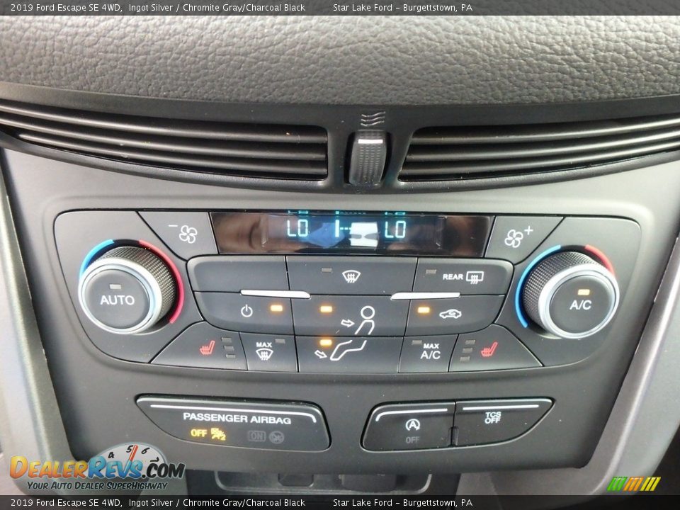 2019 Ford Escape SE 4WD Ingot Silver / Chromite Gray/Charcoal Black Photo #18