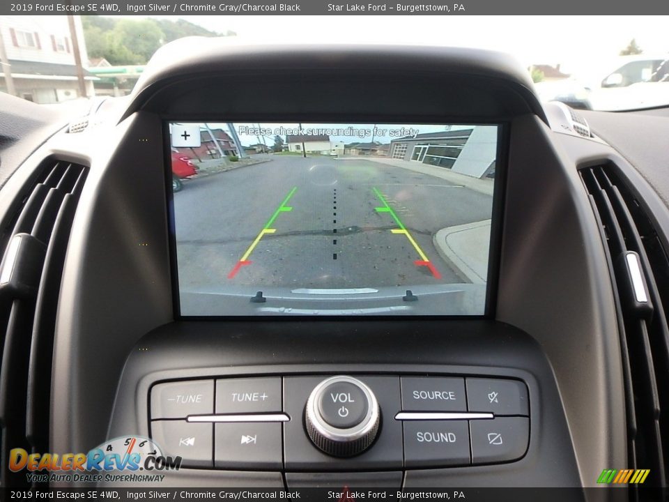 2019 Ford Escape SE 4WD Ingot Silver / Chromite Gray/Charcoal Black Photo #19