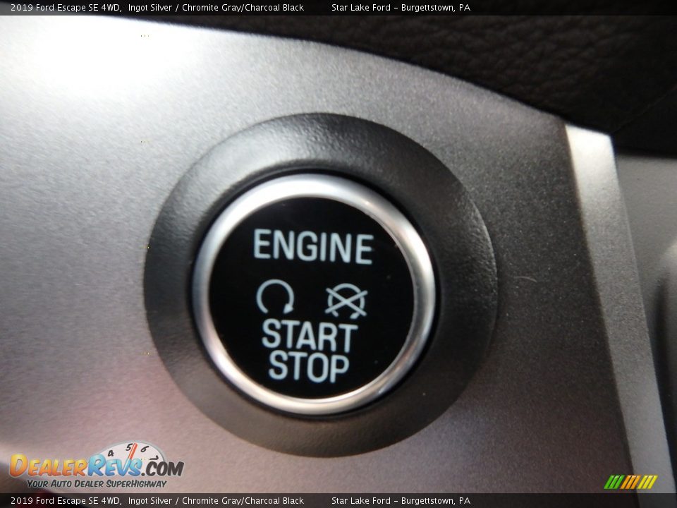 2019 Ford Escape SE 4WD Ingot Silver / Chromite Gray/Charcoal Black Photo #20