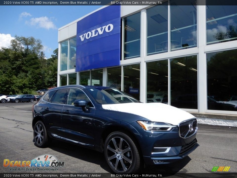 Front 3/4 View of 2020 Volvo XC60 T5 AWD Inscription Photo #1