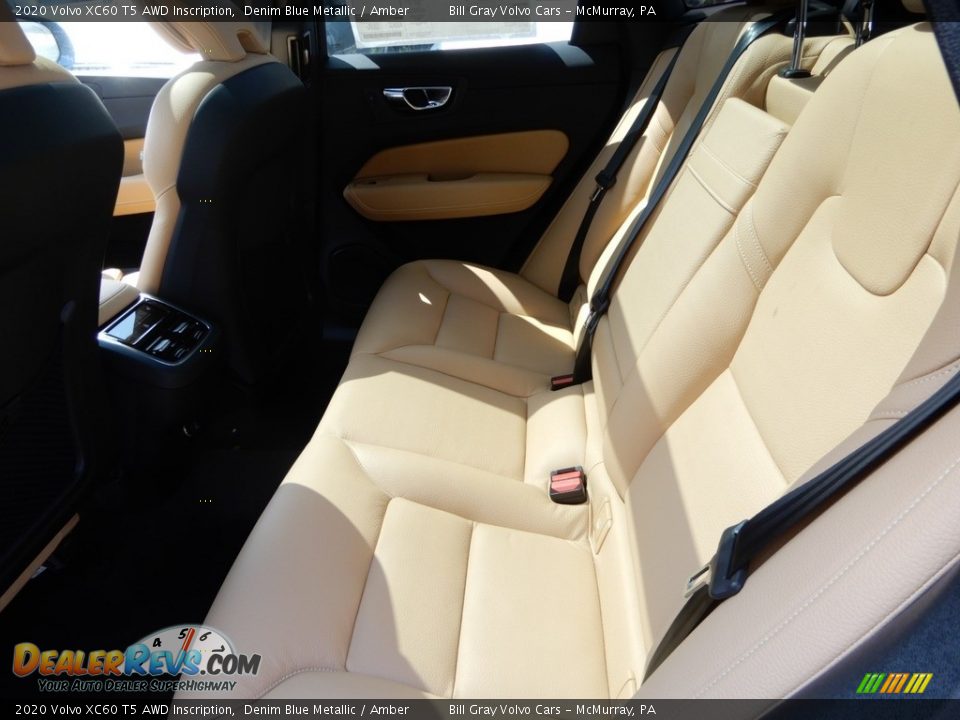 Rear Seat of 2020 Volvo XC60 T5 AWD Inscription Photo #8