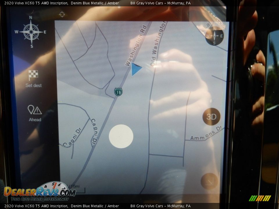 Navigation of 2020 Volvo XC60 T5 AWD Inscription Photo #13