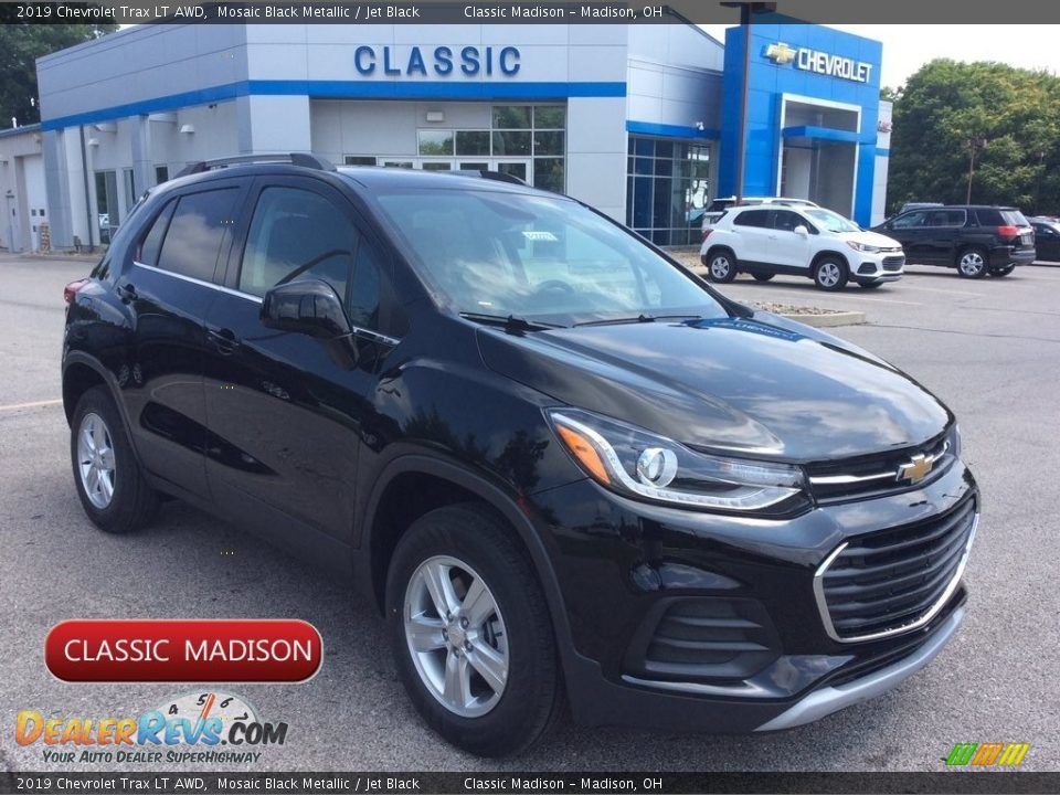 2019 Chevrolet Trax LT AWD Mosaic Black Metallic / Jet Black Photo #1