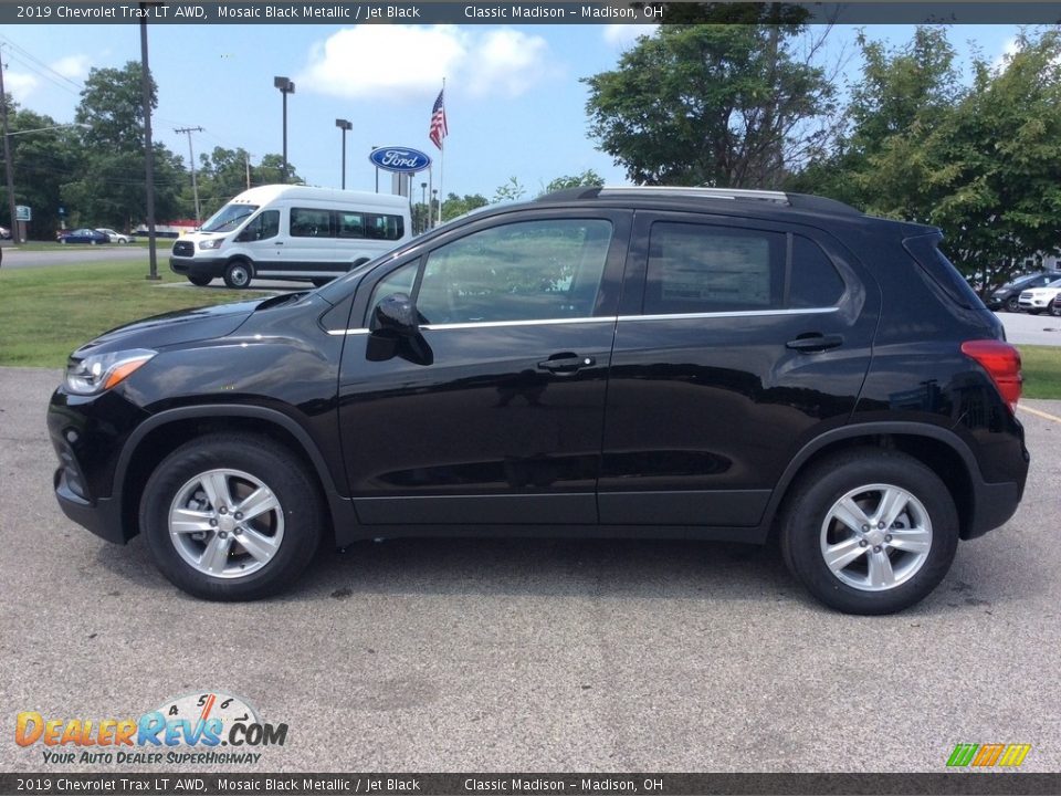 2019 Chevrolet Trax LT AWD Mosaic Black Metallic / Jet Black Photo #6