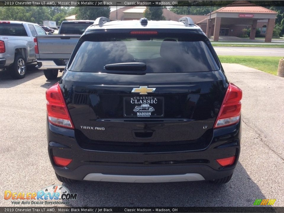 2019 Chevrolet Trax LT AWD Mosaic Black Metallic / Jet Black Photo #8