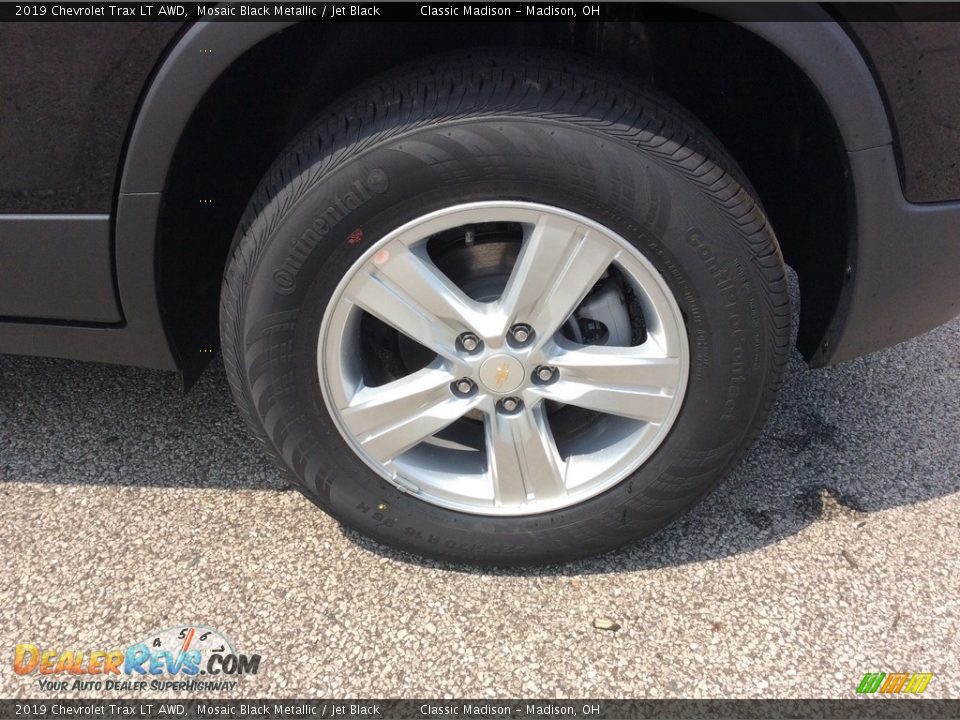 2019 Chevrolet Trax LT AWD Mosaic Black Metallic / Jet Black Photo #9