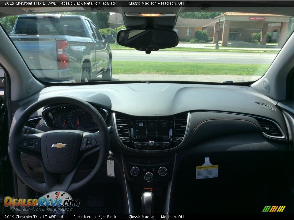 2019 Chevrolet Trax LT AWD Mosaic Black Metallic / Jet Black Photo #12
