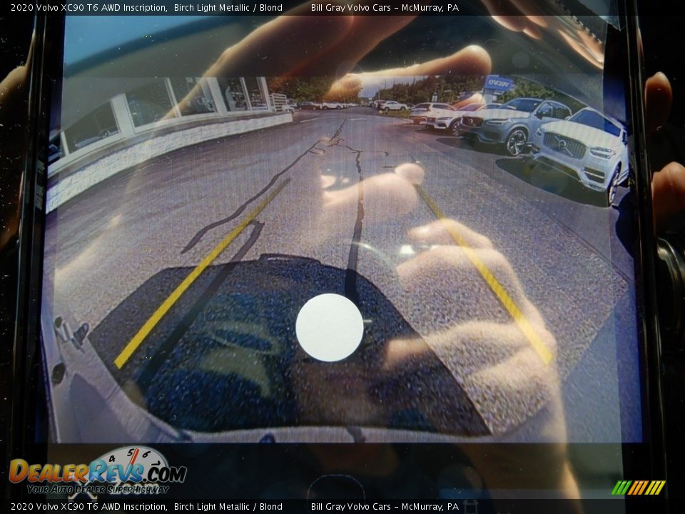 2020 Volvo XC90 T6 AWD Inscription Birch Light Metallic / Blond Photo #14