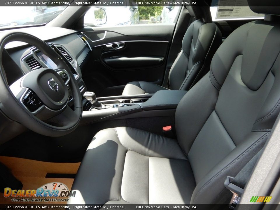 Front Seat of 2020 Volvo XC90 T5 AWD Momentum Photo #7