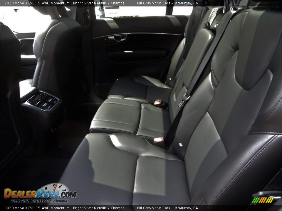 Rear Seat of 2020 Volvo XC90 T5 AWD Momentum Photo #8