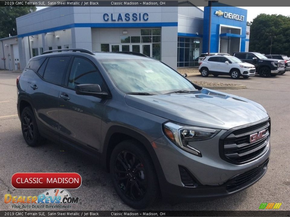 2019 GMC Terrain SLE Satin Steel Metallic / Jet Black Photo #1