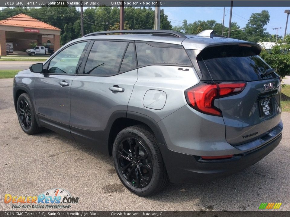 2019 GMC Terrain SLE Satin Steel Metallic / Jet Black Photo #7