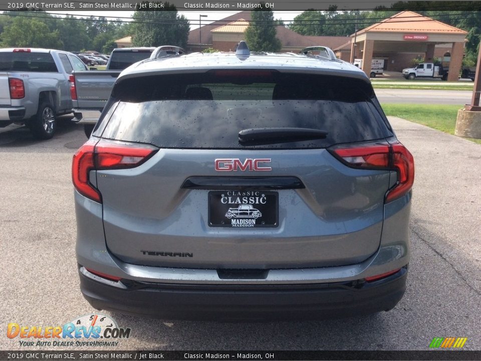 2019 GMC Terrain SLE Satin Steel Metallic / Jet Black Photo #8