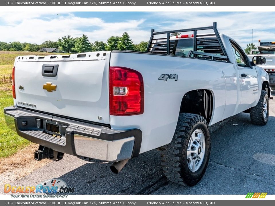 2014 Chevrolet Silverado 2500HD LT Regular Cab 4x4 Summit White / Ebony Photo #4