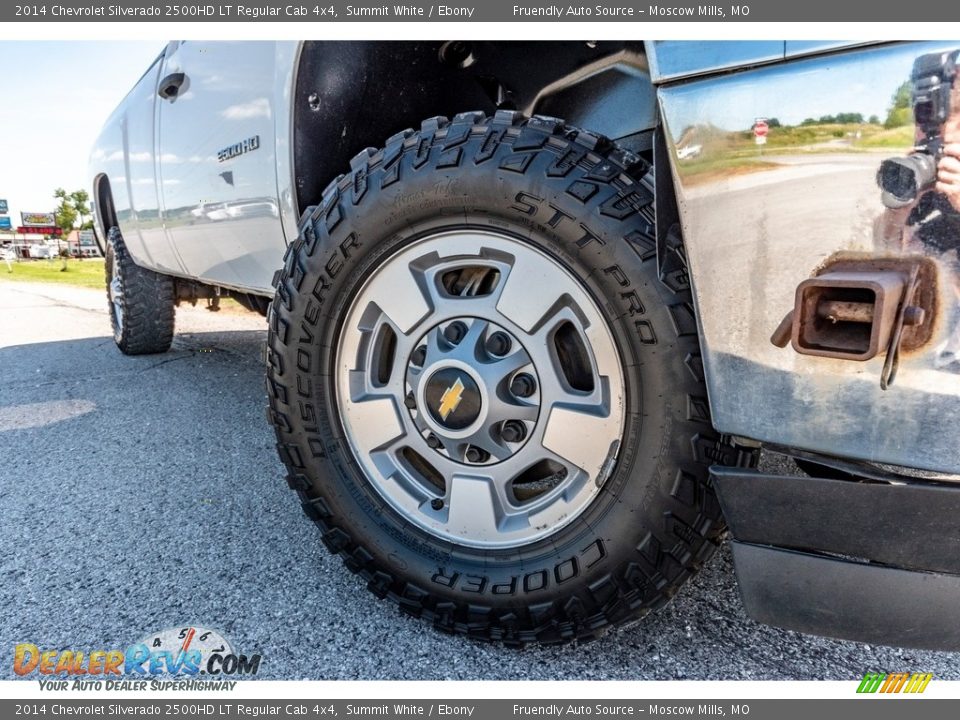 2014 Chevrolet Silverado 2500HD LT Regular Cab 4x4 Summit White / Ebony Photo #5