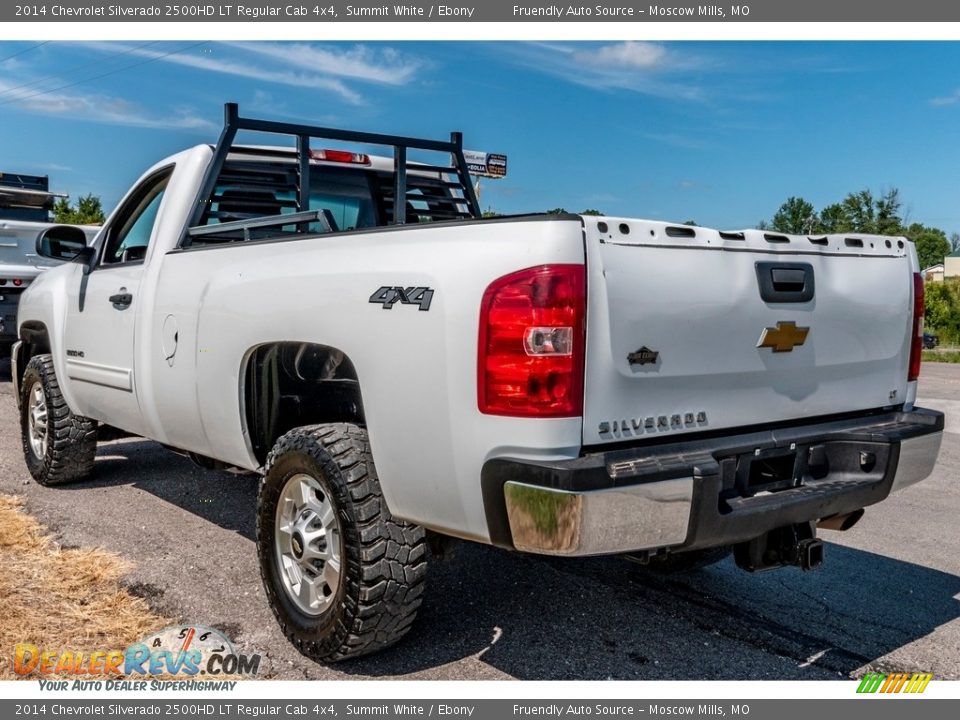 2014 Chevrolet Silverado 2500HD LT Regular Cab 4x4 Summit White / Ebony Photo #7