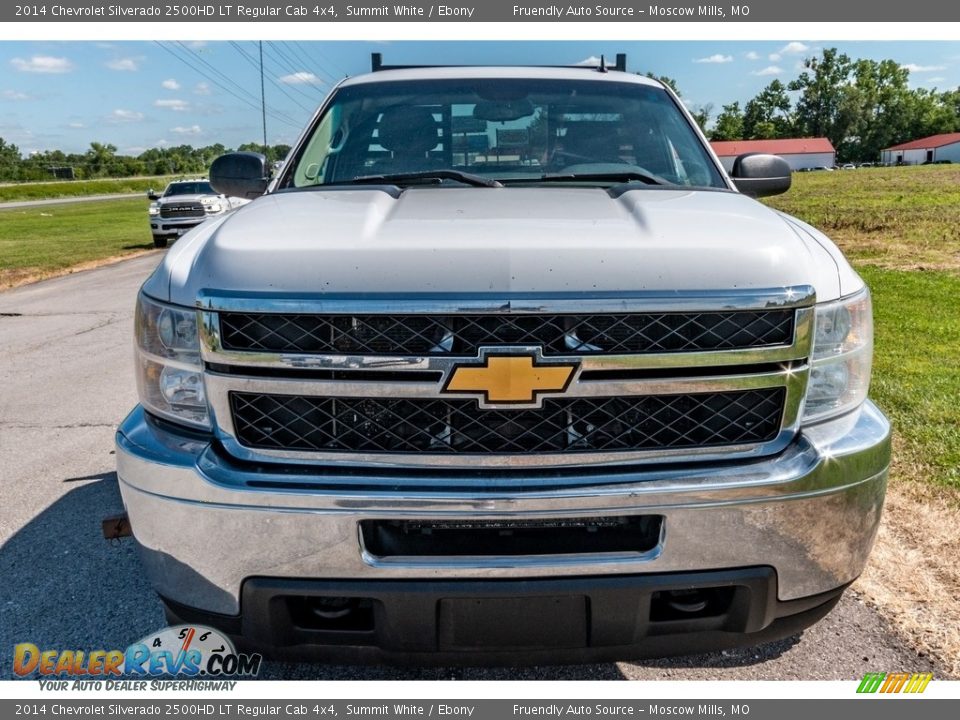 2014 Chevrolet Silverado 2500HD LT Regular Cab 4x4 Summit White / Ebony Photo #9