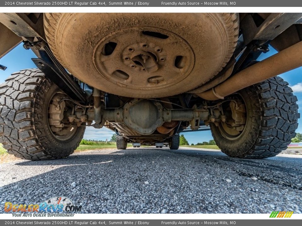 2014 Chevrolet Silverado 2500HD LT Regular Cab 4x4 Summit White / Ebony Photo #12