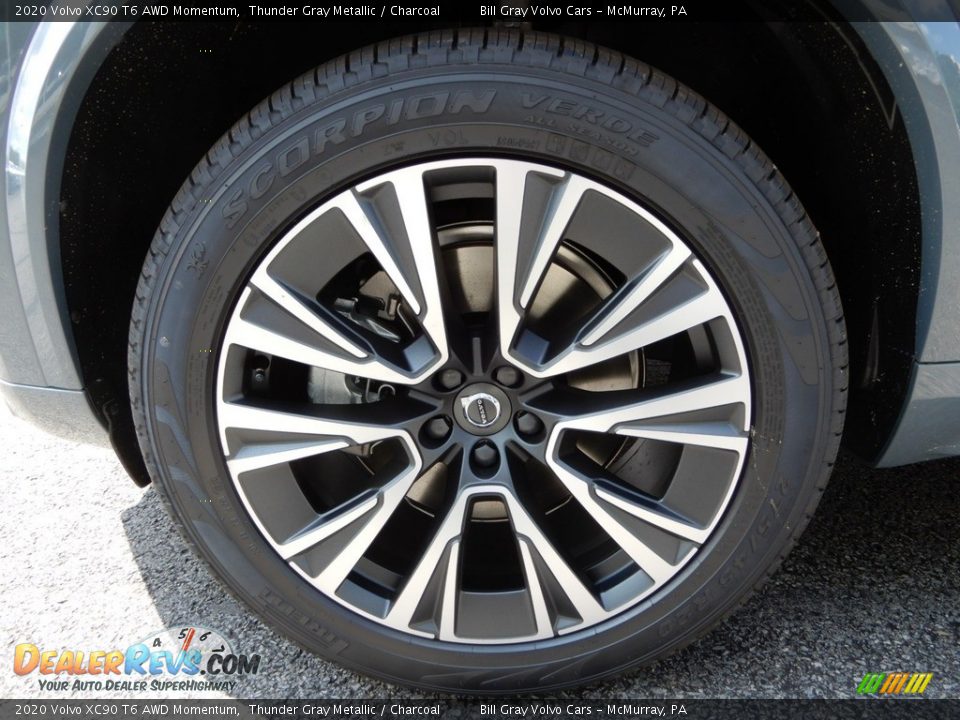 2020 Volvo XC90 T6 AWD Momentum Wheel Photo #6
