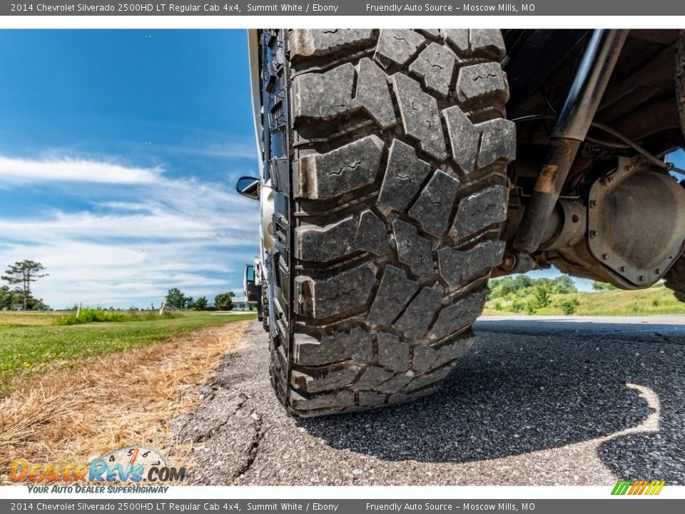 2014 Chevrolet Silverado 2500HD LT Regular Cab 4x4 Summit White / Ebony Photo #14
