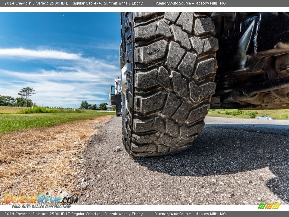 2014 Chevrolet Silverado 2500HD LT Regular Cab 4x4 Summit White / Ebony Photo #15