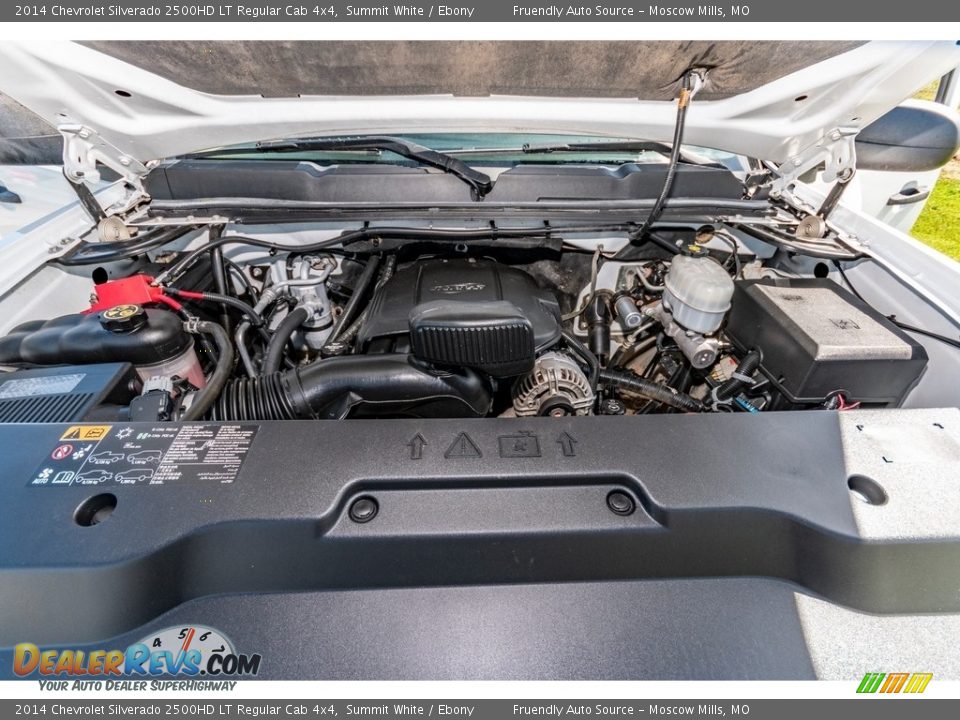 2014 Chevrolet Silverado 2500HD LT Regular Cab 4x4 Summit White / Ebony Photo #16