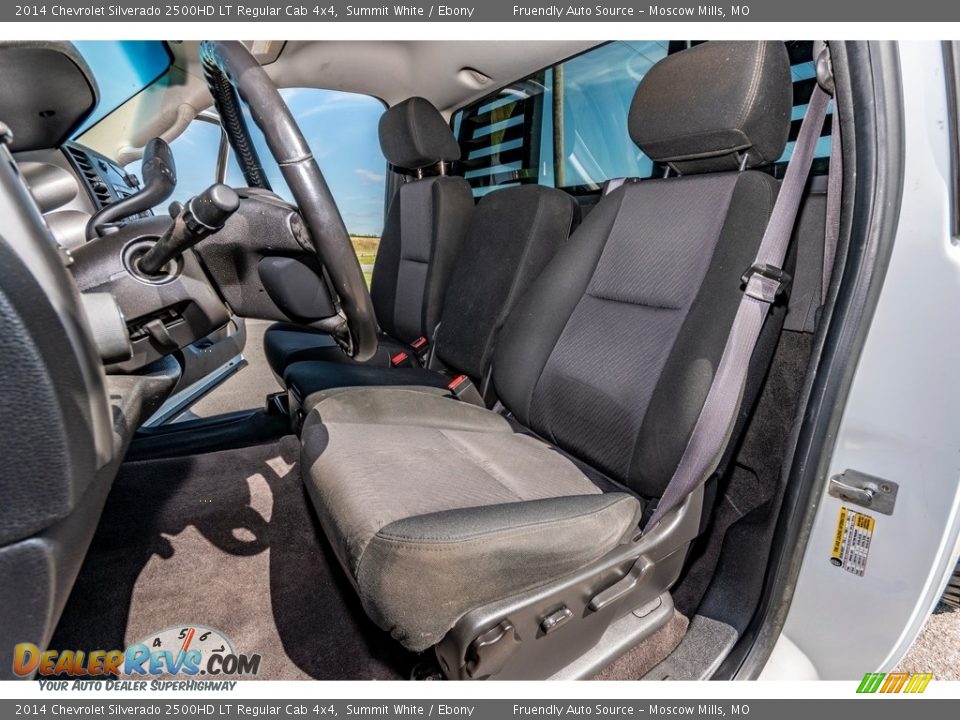 2014 Chevrolet Silverado 2500HD LT Regular Cab 4x4 Summit White / Ebony Photo #17