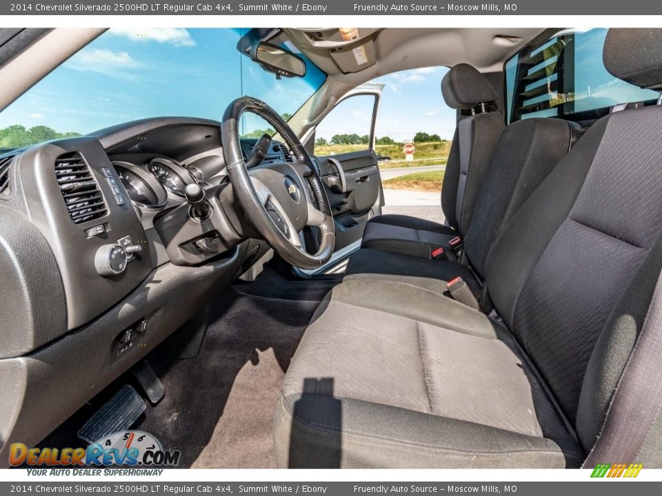 2014 Chevrolet Silverado 2500HD LT Regular Cab 4x4 Summit White / Ebony Photo #18