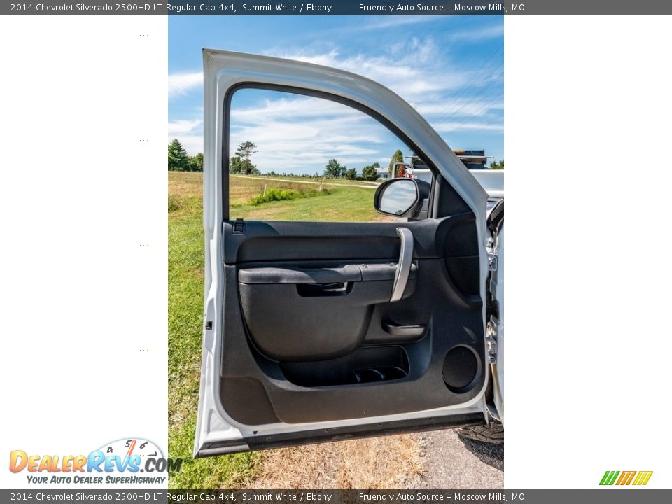 2014 Chevrolet Silverado 2500HD LT Regular Cab 4x4 Summit White / Ebony Photo #20